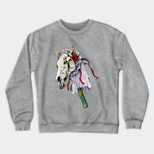 Mari Lwyd Crewneck Sweatshirt